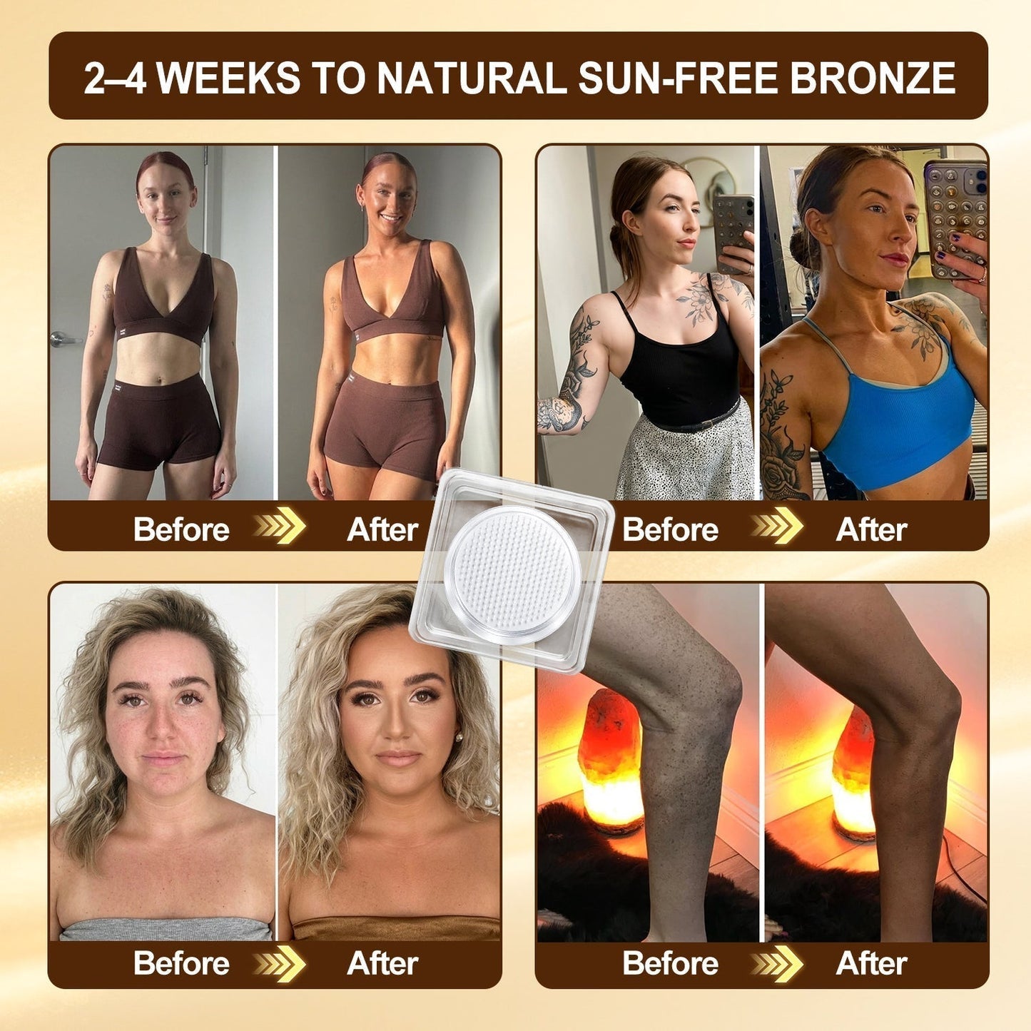 𝑮𝐚𝒇𝐚𝐜𝐞®👩‍⚕️🎉 Sunless Natural Glow Transdermal Tanning Micro-Needle Patch