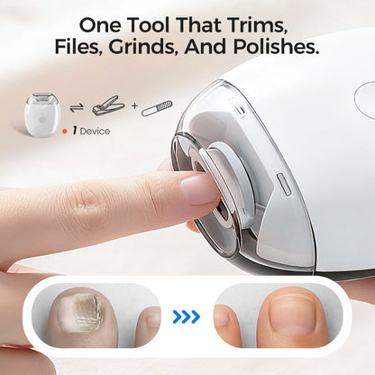 ✨New Year Special: 50% Off ✨ Multifunction Automatic Nail Trimmer – 6 Speed Levels, Safe and Gentle for Easy Nail Care 💅
