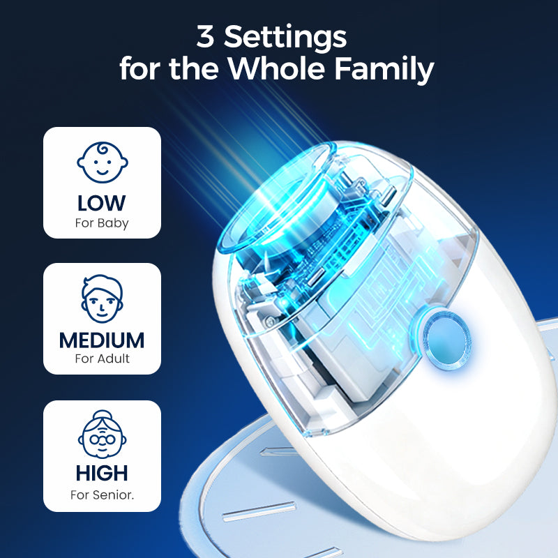 ✨New Year Special: 50% Off ✨ Multifunction Automatic Nail Trimmer – 6 Speed Levels, Safe and Gentle for Easy Nail Care 💅
