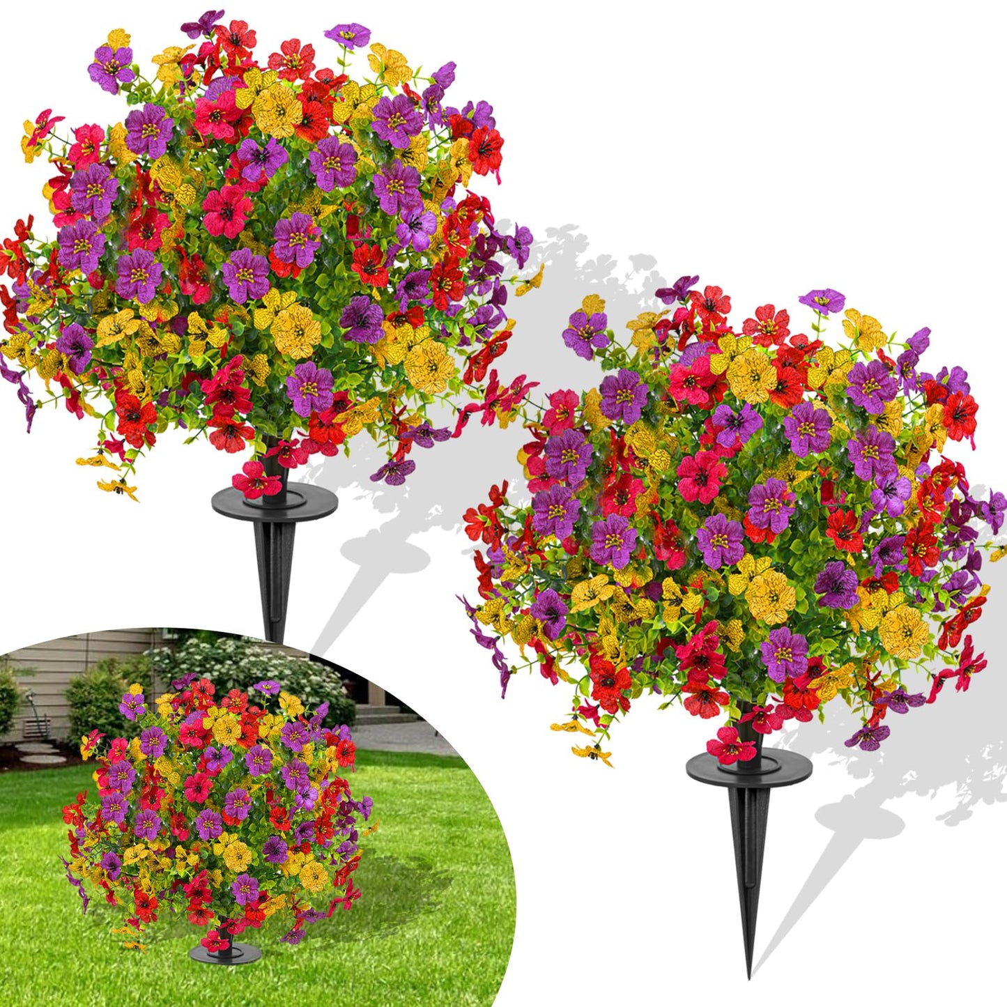 🔥【HOT】- 🌷60% OFF🍀SVOZK® Four Season Artificial Garden Stakes💦